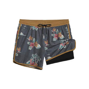 Shorts de lavage à l'acide pour hommes, nouveau style streetwear, livraison DDP, logo personnalisé, meilleur design, matériau respirant uni, séchage rapide - Product Image 3