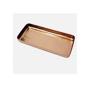 Juego de bandejas de cobre de alta calidad para utensilios de cocina y restaurantes Tamaño personalizado y bandeja de forma irregular - Product Image 4