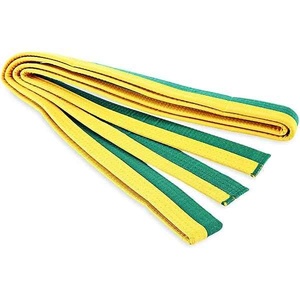 Cinturón de artes marciales de calidad superior tela de algodón y poliéster fieltro en el interior para Taekwondo Judo Karate etiqueta personalizada - Product Image 6