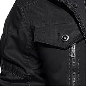 Chaquetas vintage personalizadas al por mayor para hombre, chaquetas vintage de algodón de talla grande - Product Image 5