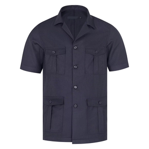 Chemises tactiques légères à séchage rapide, cargo, travail, hommes, extérieur, élégantes, respirantes, UPF 50, manches longues, chemise de pêche, logo sur le devant - Product Image 1