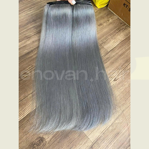 Venta al por mayor CLIP IN Extensiones de cabello humano vietnamita Calidad rusa Procesamiento eslavo Textura virgen Suministro directo de fábrica - Product Image 4