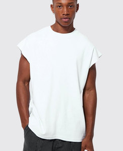 Débardeurs d'été pour hommes Débardeurs sans manches pour hommes Débardeur solide de fitness Homme Fileté Sport Mode Uniforme Respirant Débardeurs en coton - Product Image 2