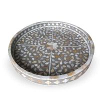 Nampan Sajian Ramah Lingkungan dengan Inlay Tulang Bergaya, Pilihan yang Dapat Disesuaikan, dan Gaya Vintage