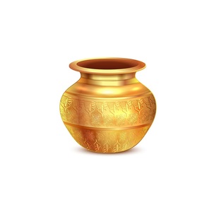 หม้อน้ำทองแดง lota สไตล์โบราณพร้อมฝาเปิดกว้างเหมาะสำหรับการทำทุกวันและความต้องการด้านสุขภาพ - Product Image 6