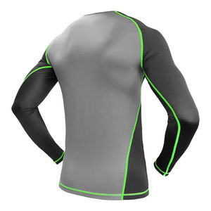 Protector de erupción de manga larga de poliéster de color personalizado para hombres adultos Jiu Jitsu & MMA Guardian - Product Image 6