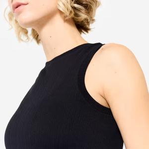 Camiseta Deportiva sin Mangas para Mujer, para Gimnasio, Entrenamiento, Ropa Deportiva, Camiseta Básica sin Mangas de Verano con Impresión de Logotipo Personalizado - Product Image 2