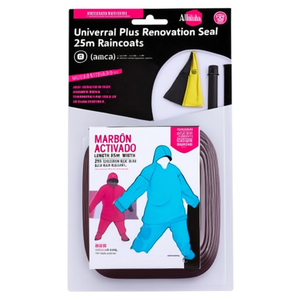 Universal Plus Renovation Seal 25m Length 8mm Width TPE Insertion Black Bare for <b>Raincoats</b> - Product Image 3