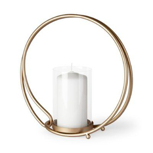 Round Shape Gold Finished <b>Brass</b> Metal Tea Light <b>Candle</b> <b>Holder</b> for Home and Christmas Decoration Tea Light <b>Holder</b> - Product Image 6