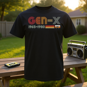 T-shirt promozionale retrò Gen-X - Product Image 3