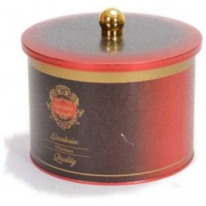 Poignée de bouton de bidon en métal rouge de spécialité de 2,9 L Capacité de 4L Stockage des aliments ménagers pour la cuisson des aliments secs 250ml - Product Image 3