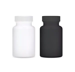 Boîte en plastique vide pour compléments alimentaires, flacon de rangement pour gélules, boîte de rangement pour médicaments – Meilleurs prix - Product Image 2