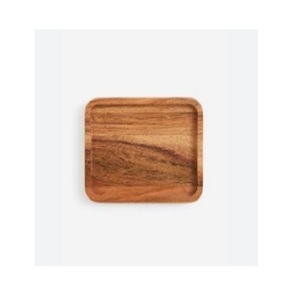 Plateau de service en bois élégant de haute qualité avec poignée en métal doré pour salle à manger cuisine et accessoire de vaisselle - Product Image 4