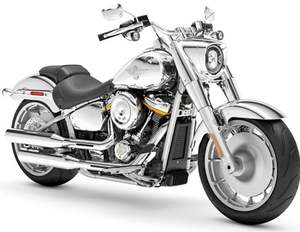 NOUVEAU FAVORI Moto Cruiser Adulte de Haute Qualité 2025 H-Davidson Softail Fat Boy Gray Ghost - Product Image 1