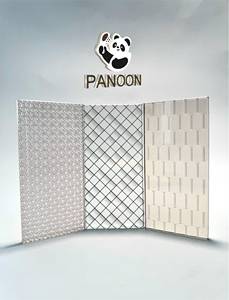 Modern Clear Laminated Glass with Crisscross Pattern <b>for</b> Industrial Exclusive Residential Staircase Projects - Product Image 2