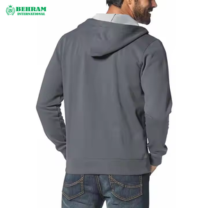 Top Design Zipper Hoodies En Gros Prix Haute Qualité Street Wear 300 GSM Zipper Fleece Hoodies Qualité Premium Dernier Style - Product Image 5