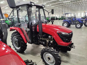 Tracteur agricole à roues 4x4 vert à transmission par engrenages, niveau de sécurité élevé - Product Image 5