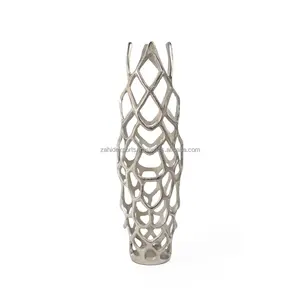 Vase à fleurs en métal fait main de qualité supérieure, finition mate douce, écologique, style américain, vase à fleurs en cuivre vieilli, Zahid Exports - Product Image 2
