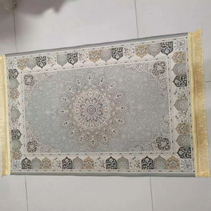 High Quality Soft Turkish Sajjadah Prayer Rug <b>Muslim</b> Travel <b>Gift</b> for Ramadan and Eid Mubarak Washable Islamic Prayer Mat - Product Image 6