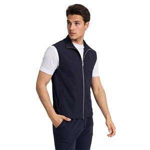 Nouveauté 2025 – Gilets décontractés réversibles pour hommes, en toile respirante et imperméable, avec logo personnalisé – Vente en gros - Product Image 5