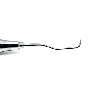 Curetas dentales superiores de doble extremo con mangos periodontales huecos Instrumentos de diagnóstico manual de alta calidad Fábrica directa - Product Image 6