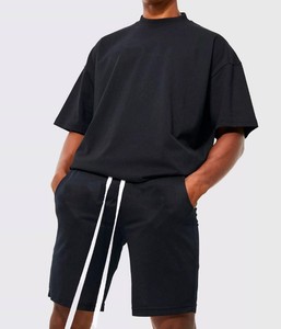 Verano para hombre corriendo para hombre Fitness Jogging gimnasio ropa deportiva conjuntos al por mayor conjunto de 2 piezas chándal informal trajes deportivos para hombres - Product Image 4
