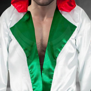 Solid Color In Stock <b>Boxing</b> <b>Robes</b> Most Popular <b>Boxing</b> Wear Men <b>Robes</b> Custom Made <b>Boxing</b> <b>Robes</b> - Product Image 6