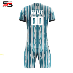 Youth Soccer Uniforms Sets Men Custom Soccer Jersey <b>Football</b> Kits Full Set Soccer Kit Supplier in Pakistan - Product Image 2