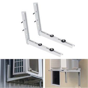 Nhà máy trực tiếp mini chia AC tường Bracket, ngoài trời Heavy Duty núi cho bơm nhiệt <span class=keywords><strong>condenser</strong></span>, 9000-18000btu, 280lbs - Product Image 5