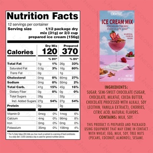 Hỗn hợp kem OEM/ODM để sử dụng với máy làm kem tại nhà, không biến đổi gen, không có màu sắc hoặc hương vị nhân tạo - Product Image 2