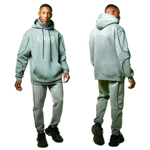 Wholesale Custom logo Bulk Hoodie Private Label Sweat <b>Suits</b> Tracksuits for Men Hot selling - Product Image 1