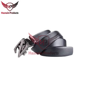 เข็มขัดหนังสำหรับผู้ชายเข็มขัดเหล็กแบบตัดได้อย่างดีเยี่ยม - Product Image 3