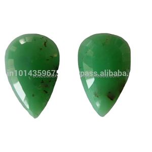 
 
 
 Lote al por Mayor de Dijes de Crisoprasa Verde Natural en Forma de Pera para la Fabricación de Joyas - COSZCATL EXPORTS Certificado de Origen Indio - Product Image 2