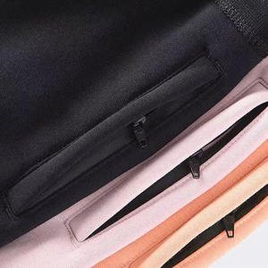 กางเกงวิ่งเข้ารูปสำหรับผู้ชายกางเกงกีฬาผ้าฝ้ายพลัสไซส์พร้อมกระเป๋าซิปปรับแต่งโลโก้ได้ตามต้องการ - Product Image 5