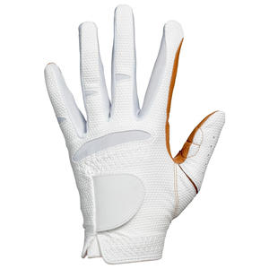 Personalized Perforated Golf Gloves With Cabretta Leather Custom Logo Printing Embroidery Tag Label Branding Options - Product Image 1