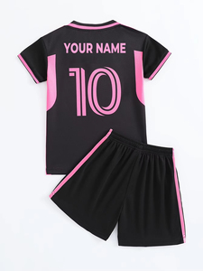 Conjunto Deportivo Informal de Forro Polar Suave para Niños, Proveedor de Ropa Deportiva Infantil, Ropa de Entrenamiento Cómoda de Fábrica - Product Image 3