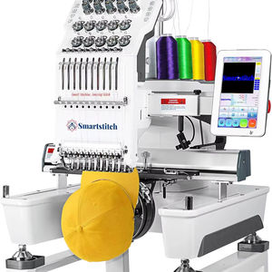 Machine à broder domestique de qualité industrielle et DIY, OEM, avec écran tactile intelligent à 10 aiguilles et poignée en plastique - Product Image 1