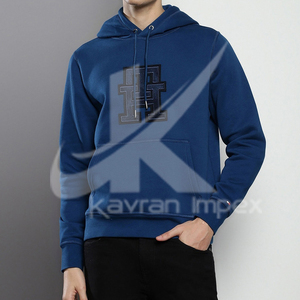 เสื้อฮู้ดพิมพ์ลายพัฟหน้าจอโฟม3D ผ้าเทอร์รี่สำหรับผู้ชายผ้าคอตตอนขนาดใหญ่แบบสวมหัวสำหรับผู้ชาย - Product Image 4