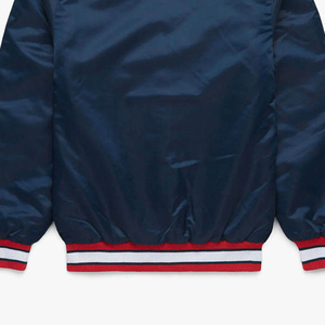 Chaqueta Bomber de Satén de Seda Verde Brillante de Alta Calidad para Hombre, Diseño Personalizado, Cierre de Botones a Presión con Ribete - Product Image 6