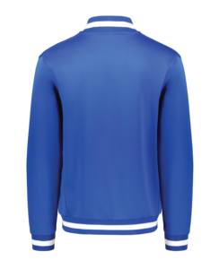 Veste Varsity bleue pour homme Chicago pour Bulls Motif coeur crocheté pour Chicago pour Bulls Jacket - Product Image 2