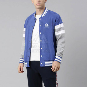 แจ็คเก็ตเลตเตอร์แมนสำหรับฤดูหนาวสำหรับผู้ชาย แฟชั่นเสื้อผ้ากลางแจ้ง MOQ ต่ำ รับสกรีนโลโก้ตามสั่ง - Product Image 5