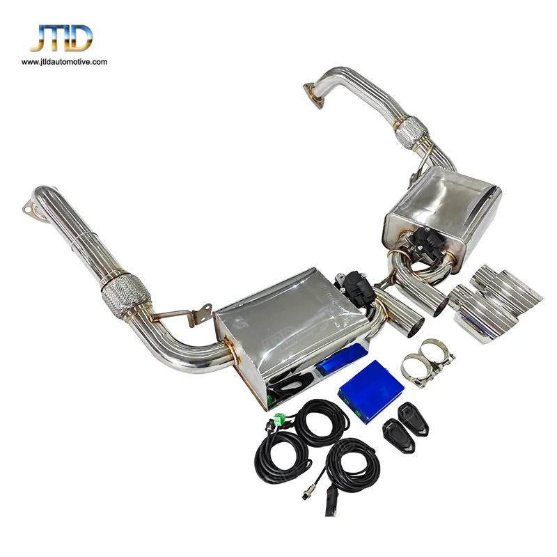 JTLD High Performance Stainless Steel Valvetronic Exhaust System Catback Muffler For Porsche 987.1 2.7L