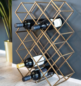 Étagère murale industrielle avec étagère en verre. Porte-vin en métal multi-usage. Prix de gros bas offert. - Product Image 5