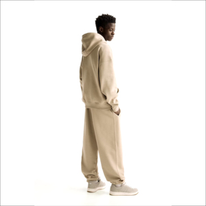 Conjunto de sudadera de lana personalizada con estampado unisex para hombre, ropa de invierno, conjuntos de 2 piezas, pantalones de chándal con capucha de algodón 100%, chándal de talla grande - Product Image 5