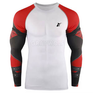 Ropa de entrenamiento de secado rápido, camisas de compresión para hombres, ropa de gimnasio, ropa de entrenamiento, camisas de compresión para hombres - Product Image 2