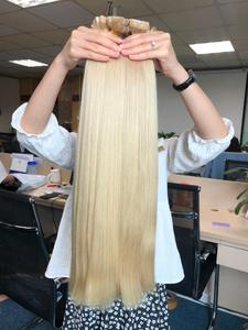 Extensiones de cabello natural humano con cinta de buen pegamento, extensiones de cabello Cabello Ombre Raw Virgin Remy 100, extensiones de cabello humano Remy - Product Image 2