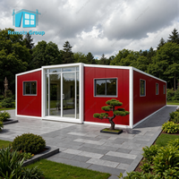 Casa Contenedor Expandible Plegable de 40 pies Personalizable y Popular con Cocina y Baño