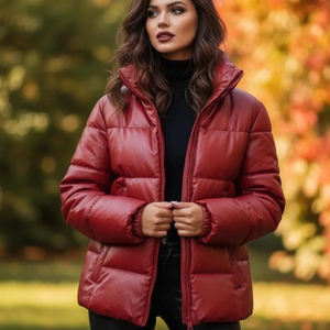 Chaqueta Acolchada Aislante Reversible para Mujer, Impermeable, Transpirable, Ropa de Abrigo de Invierno, Lista para Exportar - Product Image 5