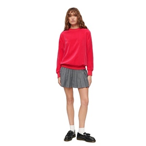 Sweatshirts uni et lourds en coton molletonné pour femme, couleur personnalisée, coupe ajustée, vente en gros au prix d'usine, nouvelle arrivage - Product Image 6