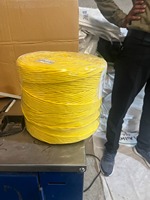 India Agricultura Banana Rafia Atar Cuerda PP Baler Twine Blanco Amarillo Agricultura PP Banana & Tomate Atar heno Baler Twine